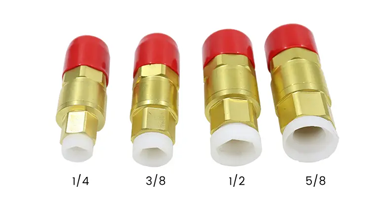 V&aacute;lvula de lat&oacute;n r&aacute;pida de giv