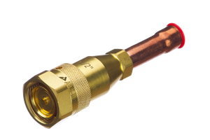 Válvula de conexión rápida para sistema de bomba de calor, serie conector macho/conector hembra