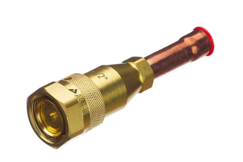 Válvula de conexión rápida para sistema de bomba de calor, serie conector macho/conector hembra