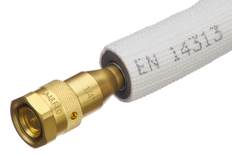 Válvula de conexión rápida para sistema de bomba de calor, serie conector macho/conector hembra